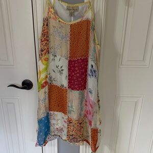 Sacred Threads Multicolor Patchwork Dress